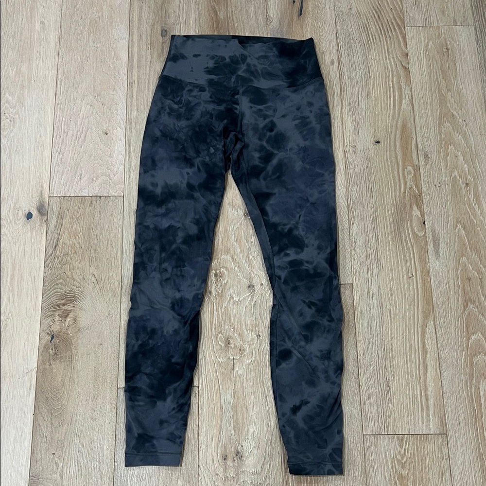 Lululemon size 6 align leggings gray marble